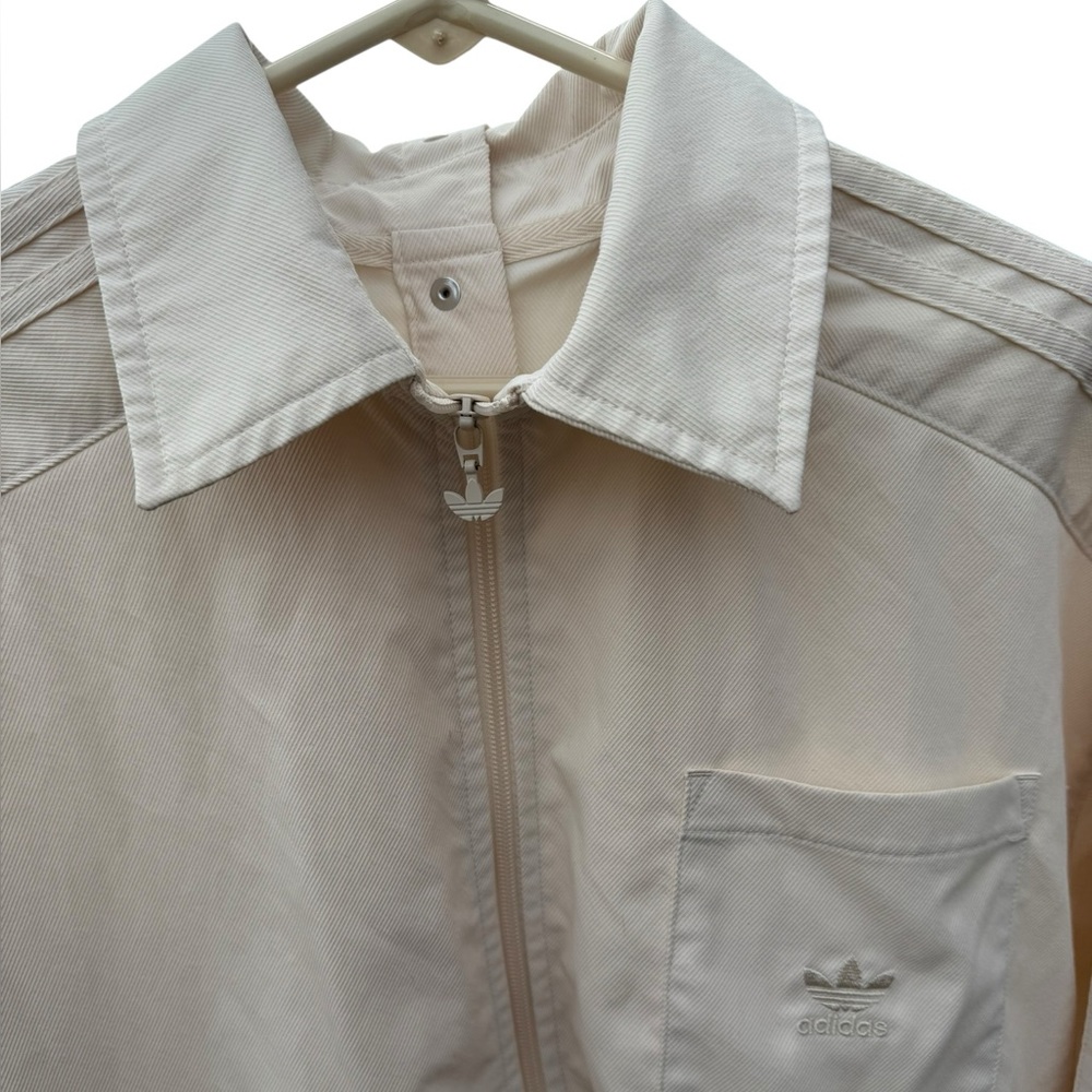 adidas Originals Zip Front OverShirt, Women’s Large Shacket - Picture 4 of 12